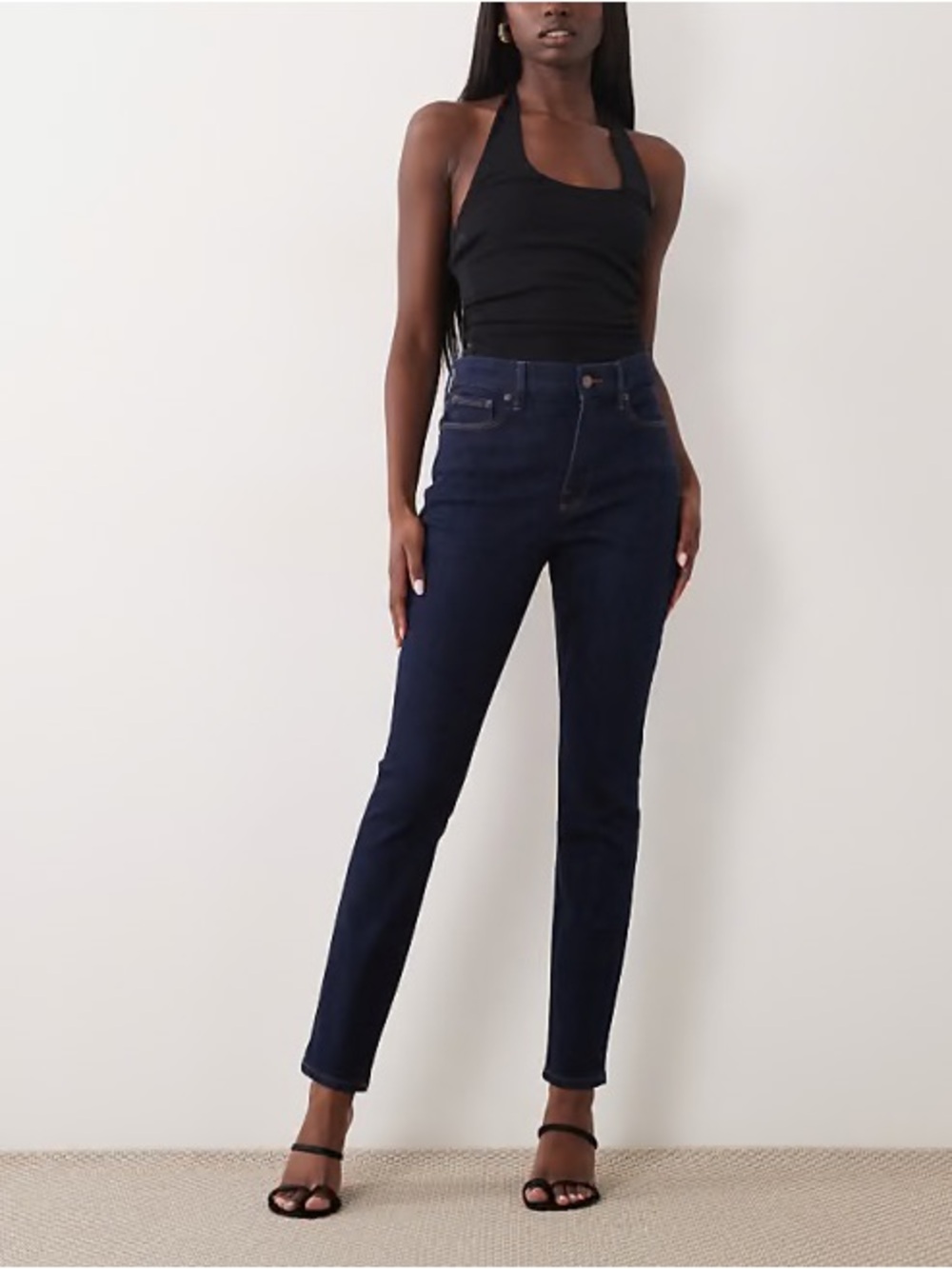 Good American Dark Blue Good Legs Skinny Jeans